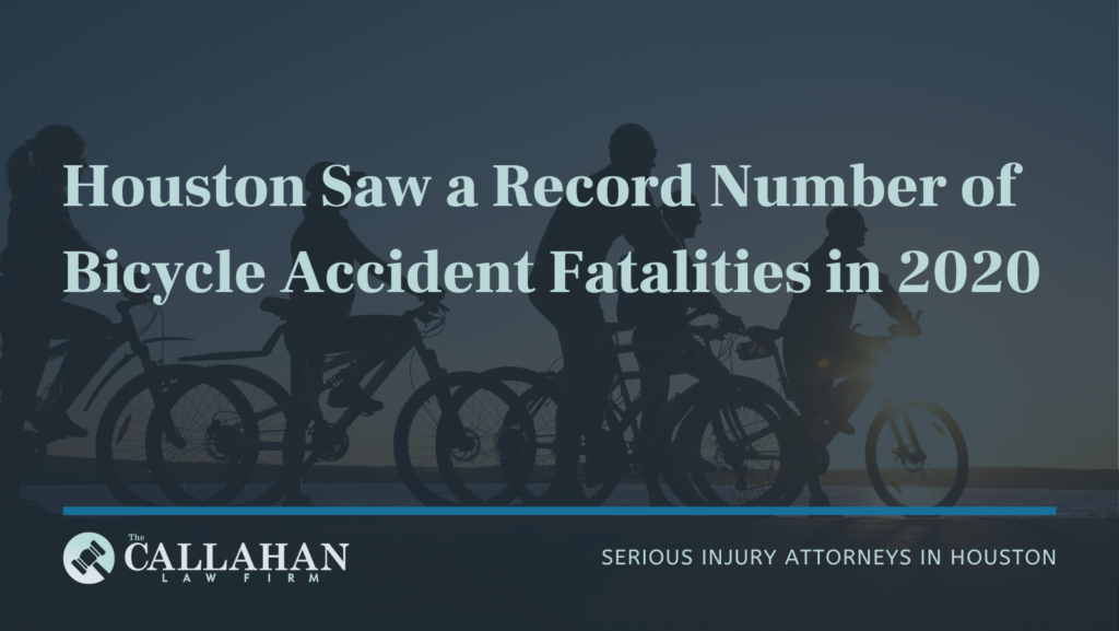 Bicycle Accident Fatalities In 2020 The Callahan Law Firm