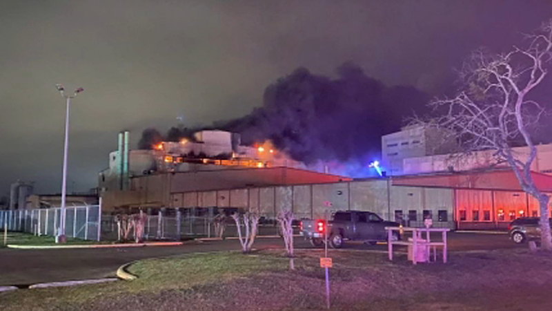 1.11.22_ACCIDENTNEWS_Structure Fire at Nan Ya Plastics Plant in Wharton_Photo