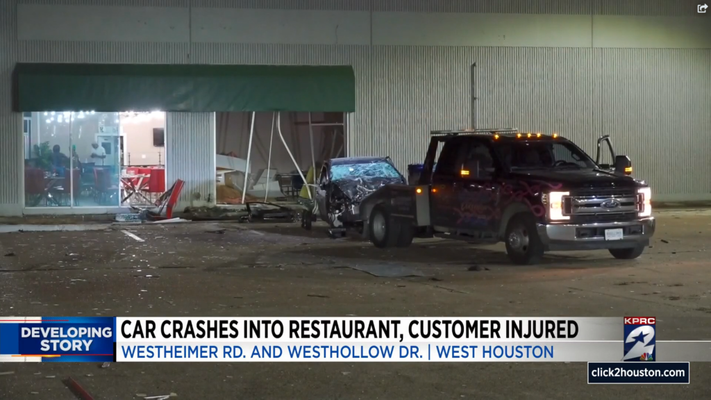 Drunk Driver Crashes Into Houston Restaurant The Callahan Law Firm